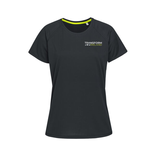 Transform Ireland - Ladies Sports Raglan Mesh T Thumbnail
